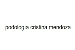 Clínica Podológica Cristina Mendoza, logo