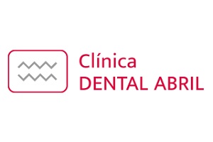 clínicas de prótesis dentales en Barcelona - logo de Clínica Dental Abril