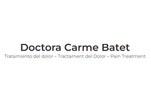 tratamiento del dolor en Barcelona - logo de Clinica del Dolor Doctora Batet