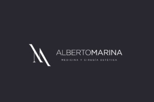 Una de las mejores clínicas de ginecomastia en Valencia es Clínica Dr. Alberto Marina, logo