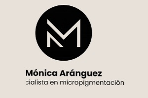 Una de las mejores clínicas de maquillaje permanente en Madrid es Mónica Aránguez, logo